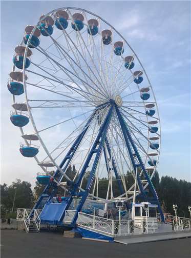 Dreht sich ab dem 5. Juni in Sinzig: Das Riesenrad „Ostseestern“. Foto: Gormanns GmbH