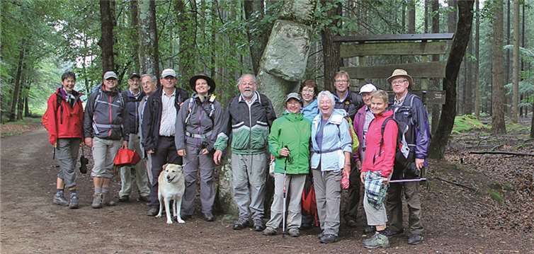 Drei Erlebnisreiche Wandertage verbrachte der Eifelverein Untermosel in der Südeifel. Verena Hutsch