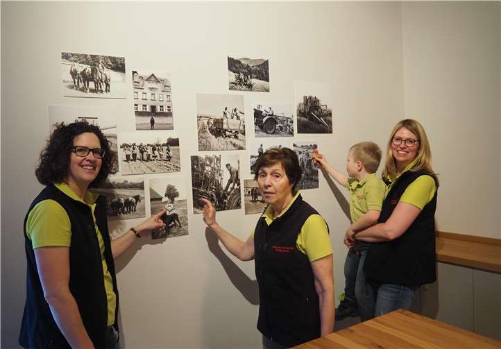 Drei Generationen wirken am Gemeinschaftsprojekt mit.