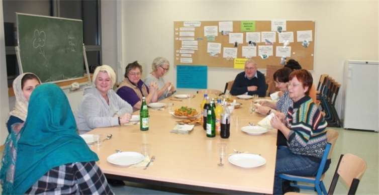 Drei Gerichte aus verschiedenen Herkunftsländern wurden gemeinsam zubereitet.privat