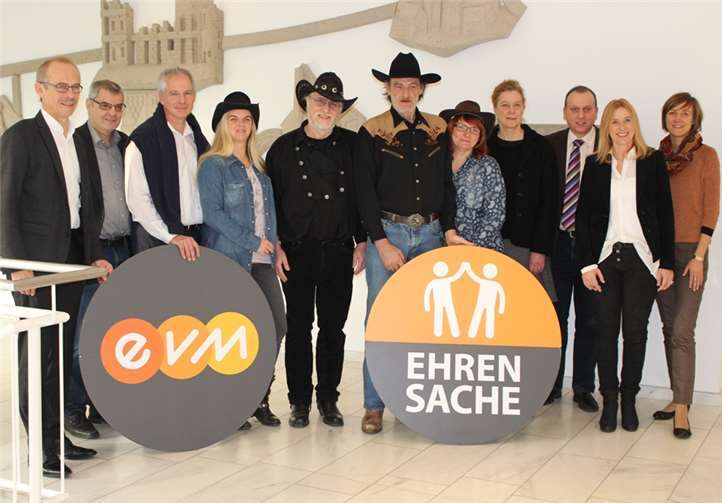 Drei Kulturveranstalter aus der Verbandsgemeinde Brohltal können sich über eine Spende der „evm-Ehrensache“ freuen. evm