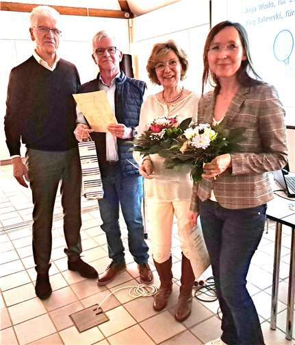 Drei Mitglieder wurden geehrt.  Fotos: privat