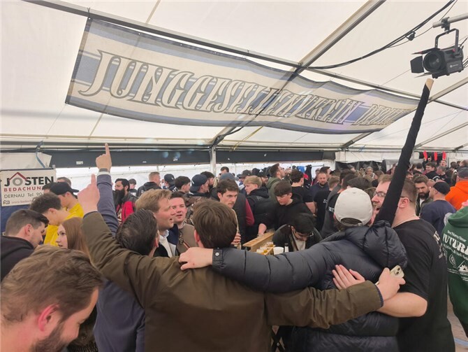 Drei Tage lang herrschte hervorragende Stimmung.