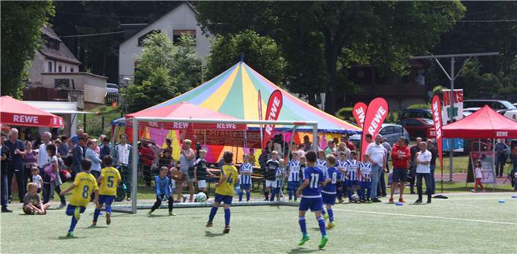 Drei Tage lang zeigten insgesamt 56 Mannschaften und über 500 Kinder und Jugendliche ihr sportliches Können. privat