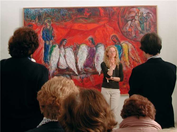 Drei Veranstaltungen der Vortragsreihe Marc Chagall finden im ResonanzRaum Kloster Maria Hilf statt.Quelle: Kloster Maria Hilf