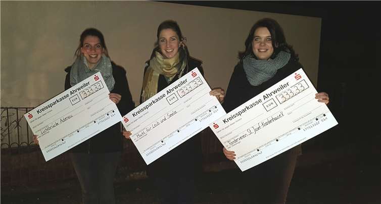 Drei Vereine freuten sich über die großzügige Spende. Foto: privat