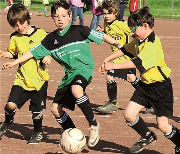 Drei sind keiner zu viel - Patrice Thierre bleibt am Ball.privat