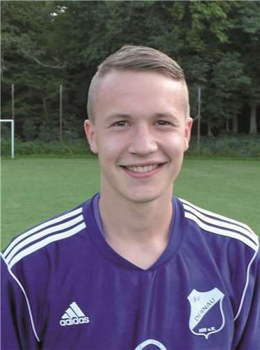 Dreifach Torschütze Jonas Großgarten mit lupenreinem Hattrick. privat