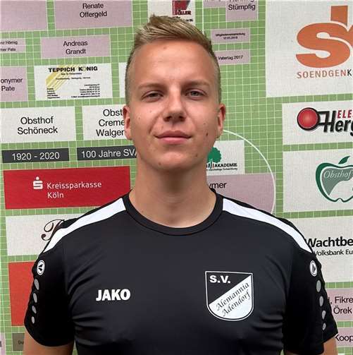 Dreifach Torschütze Jonathan Klein.  Foto: SV Adendorf