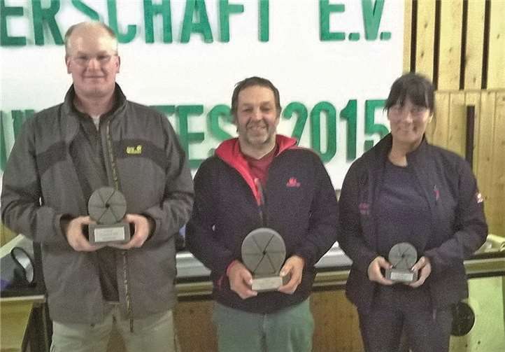 Dreifacher BSC-Sieg durch Peter Jung, Ernst-Peter Heinen und Irene Vogt.privat