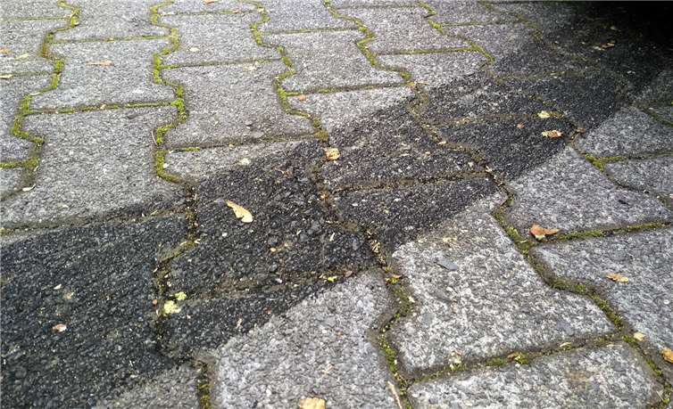 Driftspuren in der Heinrich-Meister-Straße und Ferbachstraße sollen durch geeignete Maßnahmen unterbunden werden.Fotos: privat