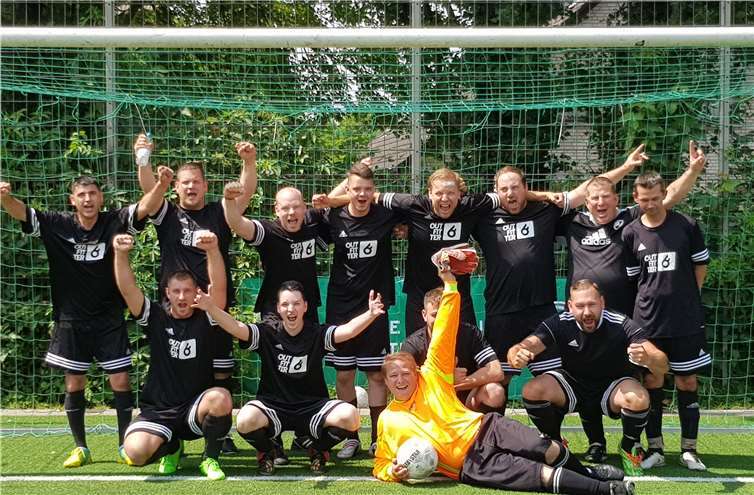 Dritte Mannschaft des SV Hertha Buschhoven. privat