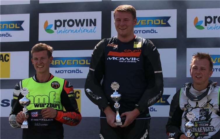 Dritter Platz für den 23-jährigen Adenauer.privat