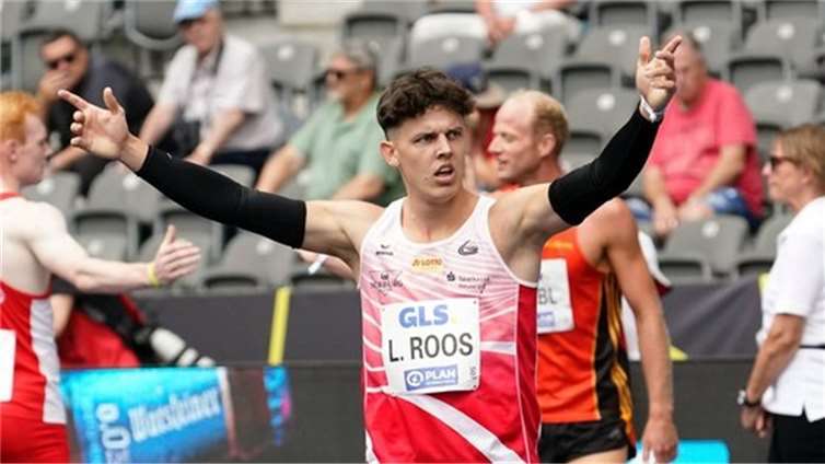 Dritter über 400 Meter Hürden: Lennart Roos wusste nach dem Halbfinale, dass für ihn bei der DM etwas möglich sein kann.  Foto: Wolfgang Birkenstock