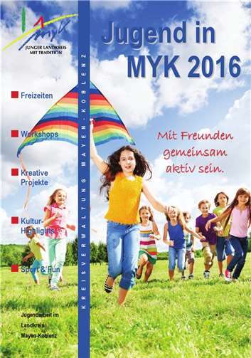 Druckfrisch und rund 120 Seiten stark. „Jugend in MYK“ bietet einen guten Überblick über die große Bandbreite der Jugendarbeit im Landkreis. Kreisverwaltung MYK