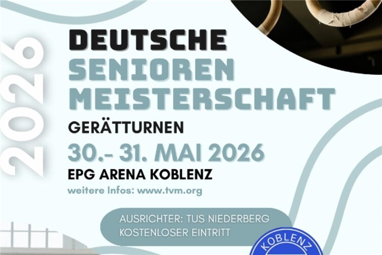 Dt. Seniorenmeisterschaften in Koblenz