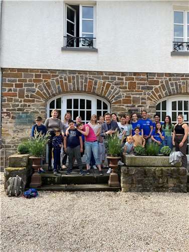 Du bist Wir e.V. besuchte Thomas Anders. Foto: privat