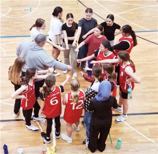 Due U14 in der Franz-Mohr-Halle. Foto: BBV