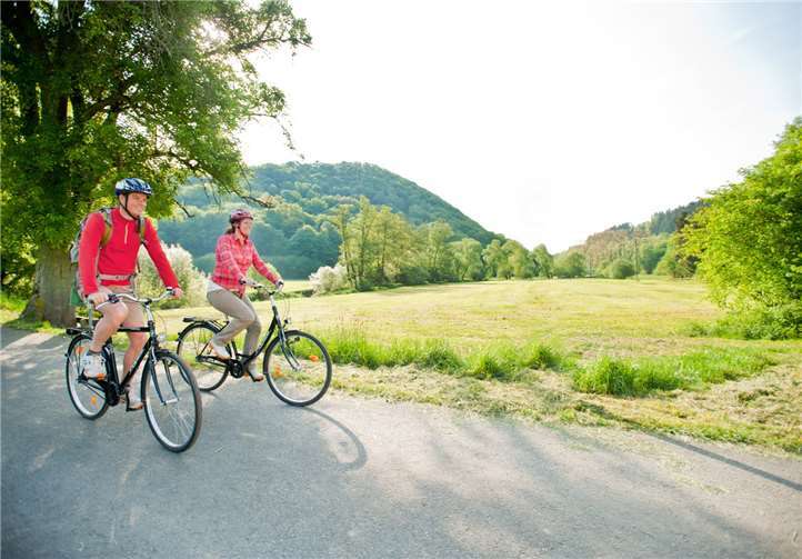 Durch Wälder und Felder führt diese tolle Radtour. Auch ein Abstecher nach Montabaur ist empfehlenswert. Foto: