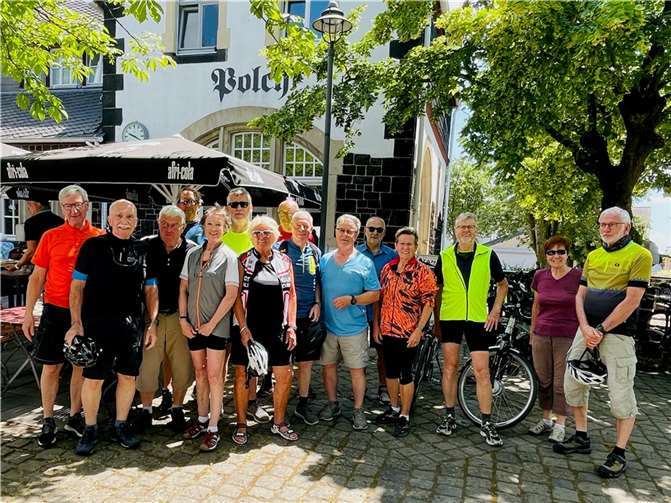 Durch das Schrumpftal und darüber hinaus: Erfolgreiche Fahrradtour des Vereins plus/minus 60 aktiv. Foto: privat