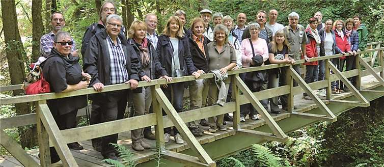 Durch das Tal der Wilden Endert ging für die Schüler des Jahrganges 1955/56 während ihres Jahrgangstreffens.privat