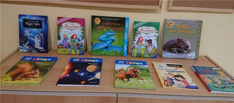 Durch die Patenschaften ist die Schulbibliothek noch interessanter.