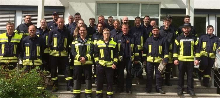 Durch die informative Besichtigung wurden den Mitgliedern der Feuerwehr einige neue Ortskenntnisse geboten. privat