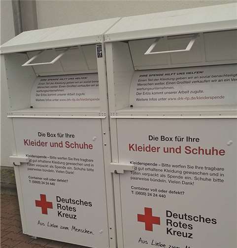 Durch die neuen Container werden soziale Projekte finanziert. privat