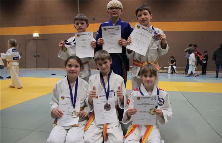 Durch und durch gute Leistungen erbrachten die jungen Judokas. Foto: privat