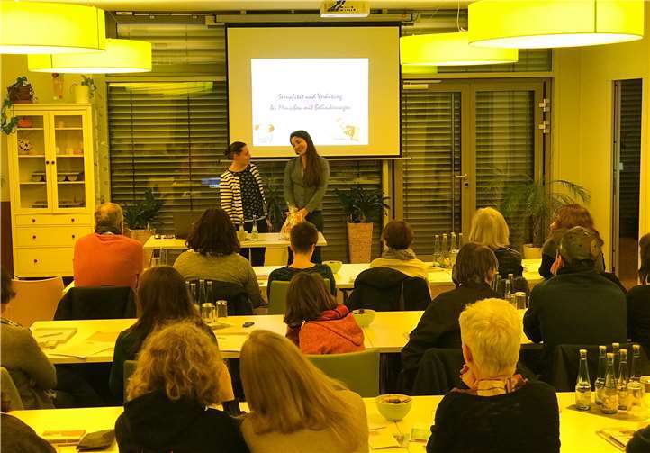 Durchweg positive Resonanz gab es zum Vortrag von Doktorandin Lena Hürtgen.  privat