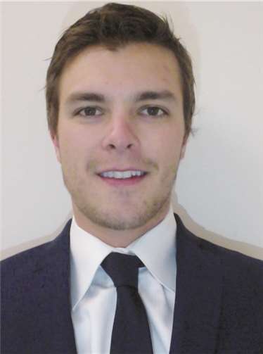 EHC-Stürmer Josh Myers.privat