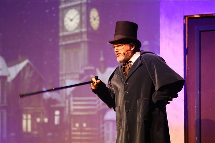 Ebenezer Scrooge hat nichts für das bevorstehende Weihnachtsfest übrig.  Quelle: Whynot.events