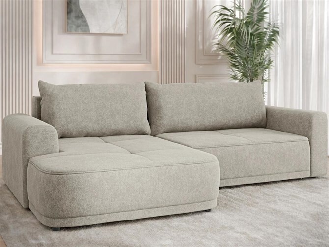 Ecksofa Halori mit Schlaffunktion und Bettkasten