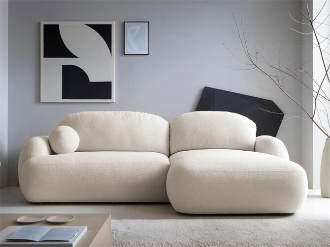 Ecksofa Morezi mit Schlaffunktion und Bettkasten