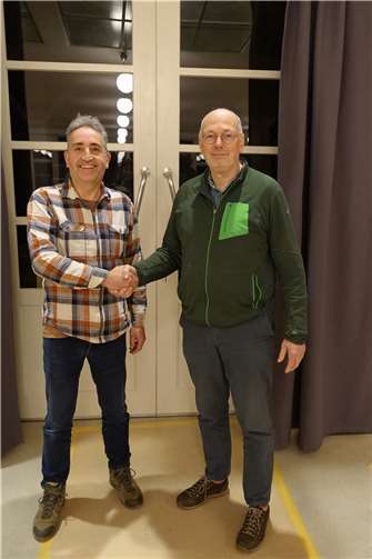 Edgar Girolstein und Martin Schmitt.  Foto: privat