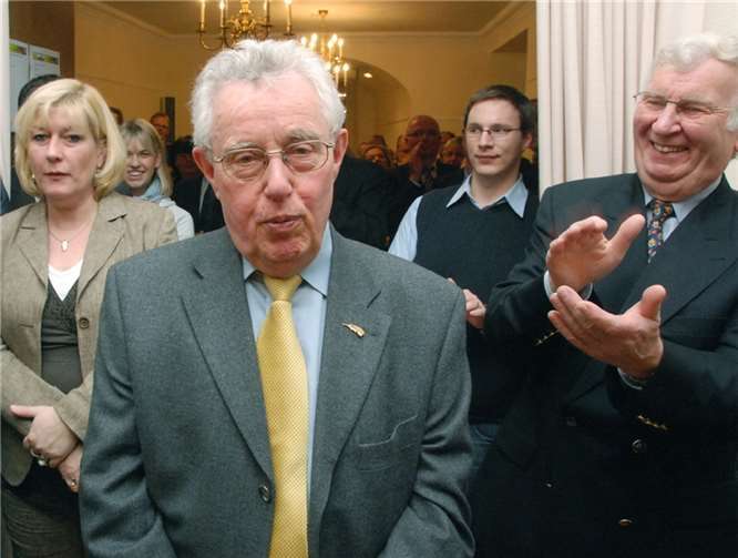 Edi Hürter stand oftmals im Mittelpunkt.