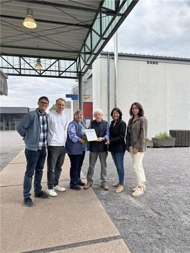Edi Hürter wurde für 55 Jahre Mitgliedschaft in der FDP Mayen -Koblenz geehrt.  Foto: privat