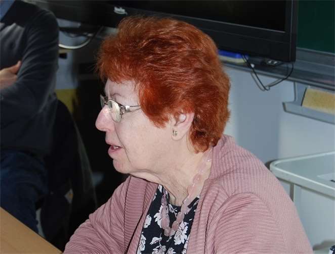 Edith Erbrich schilderte eindringlich ihre Geschichte. Foto: privat