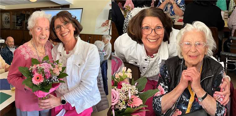 Edith Glagau und Anneliese Schunk ebenfalls geehrt.