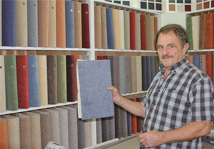 Edmund Blotzki in seinem Reich.