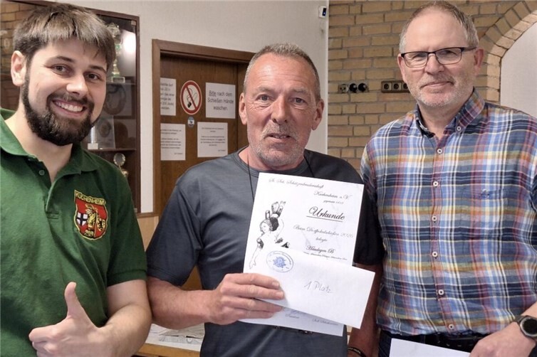 Eduard Schulz, Bert Schwendtner, Christoph Rupperath (v.l.n.r.). 