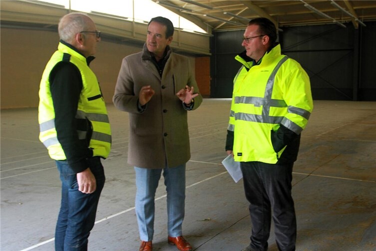 Effiziente Lösung: Ehemalige Sporthalle wird Katastrophenschutzzentrum. Foto: VG Weißenthurm / Katharina Demleitner