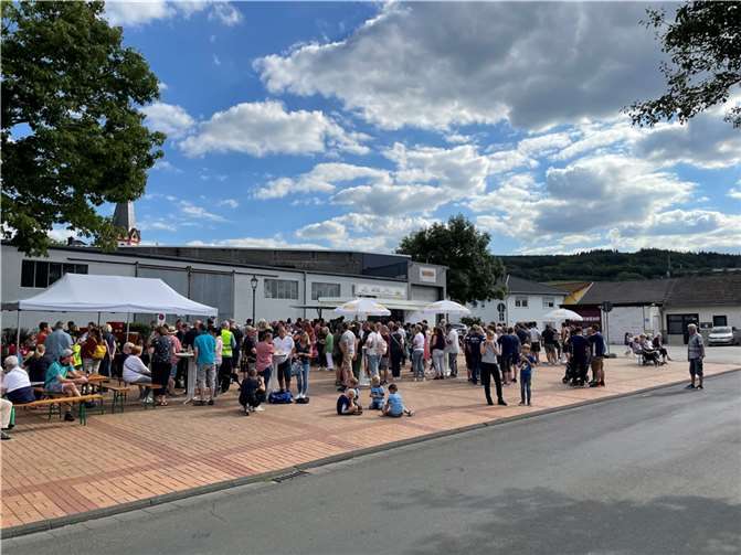 Eher gesellig war es in Heimersheim. Foto: ROB