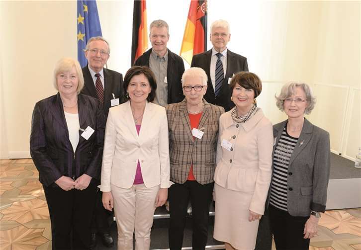 Ehrenamtlich engagierte Bürgerinnen und Bürger beim Empfang der Ministerpräsidentin Malu Dreyer in Mainz. Bildergalerie rlp