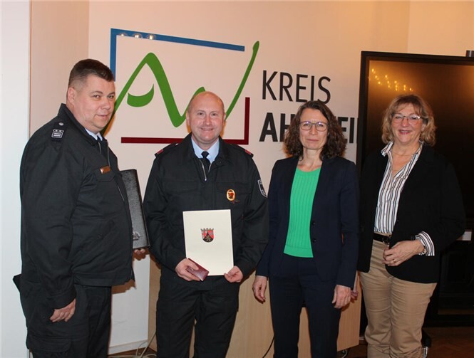 Ehrung der Feuerwehrleute aus der Stadt Remagen