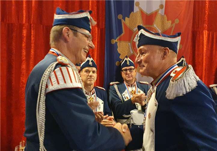 Ehrung der Gründungsmitglieder.