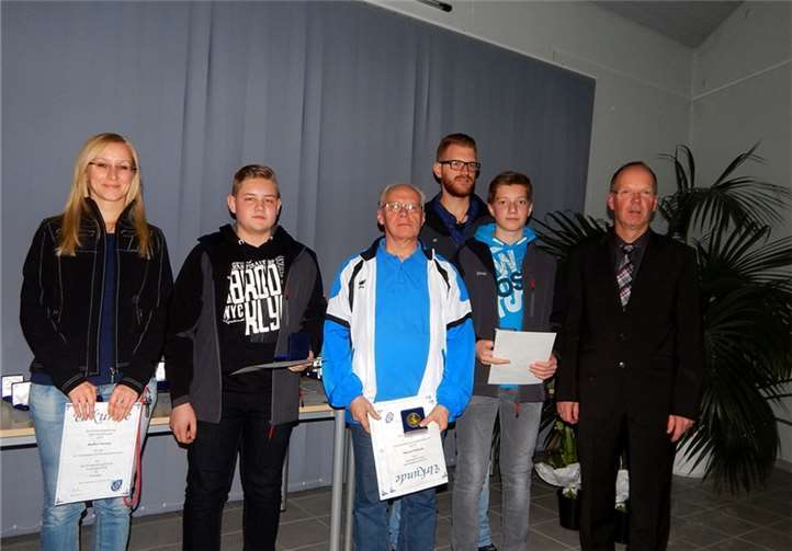 Ehrung der St. Seb. Schützengesellschaft Höhr von 1859