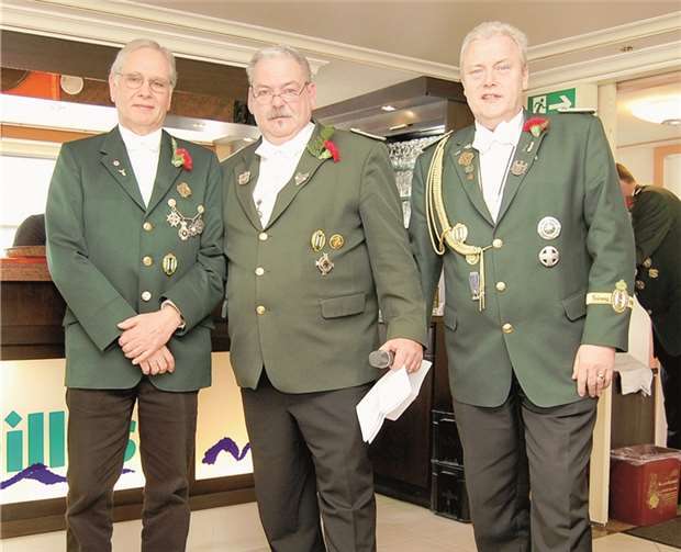 Ehrung für 60 Jahre Mitgliedschaft.