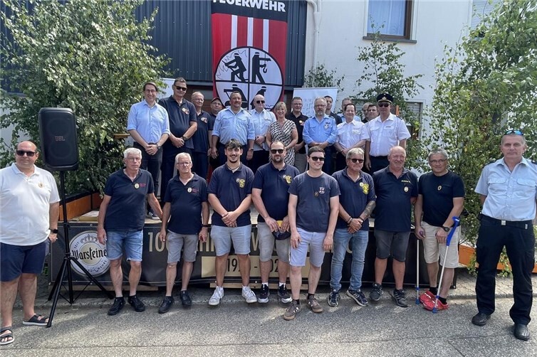 Ehrungen bei der FFW Grenderich