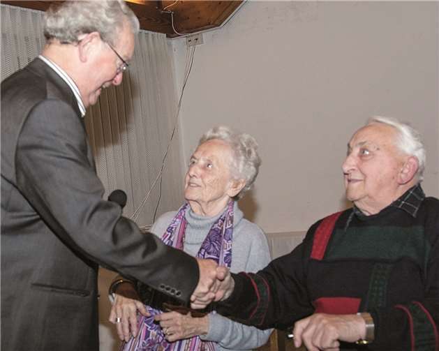 Ehrungen bei der Seniorenfeier.  Privat